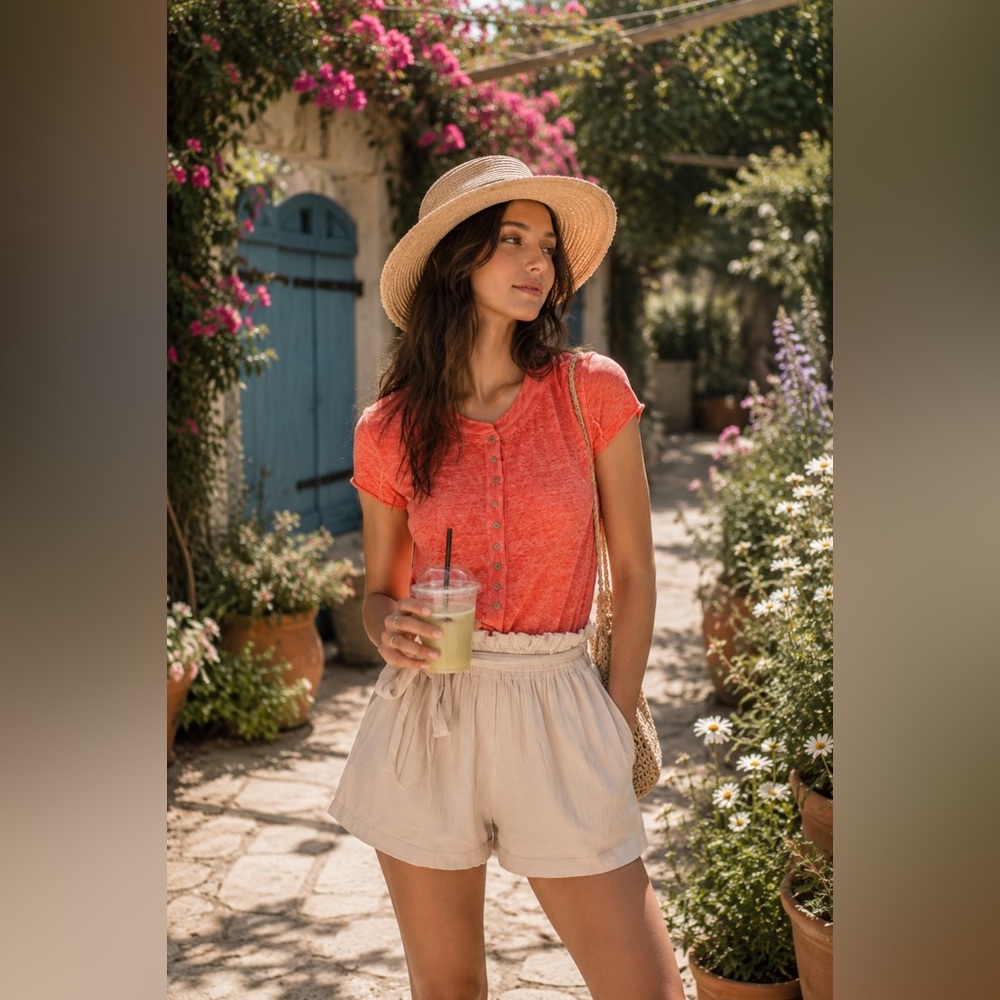 Free People Kia Henley T-Shirt